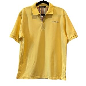 Paul Smith Yellow Men’s Polo Shirt London Large